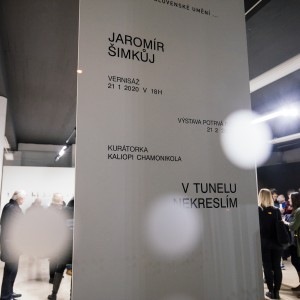 
						Vernisáž výstavy / Jaromír Šimkůj - V tunelu nekreslím #2
					